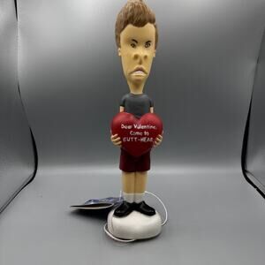 New 2026 Gemmy Beavis & Butthead Valentines Day Blow Mold Figure Butthead 14"